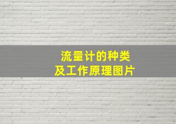 流量计的种类及工作原理图片