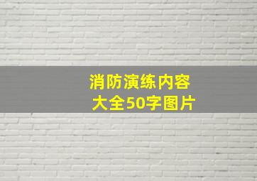 消防演练内容大全50字图片