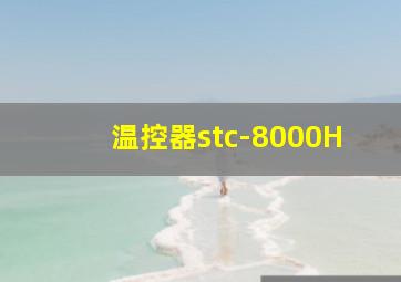 温控器stc-8000H