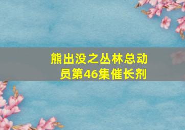 熊出没之丛林总动员第46集催长剂