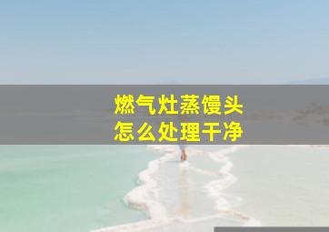 燃气灶蒸馒头怎么处理干净