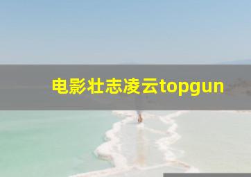 电影壮志凌云topgun