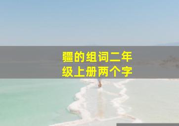 疆的组词二年级上册两个字