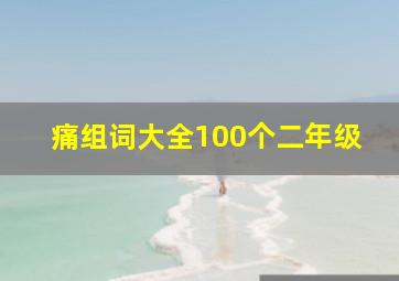 痛组词大全100个二年级