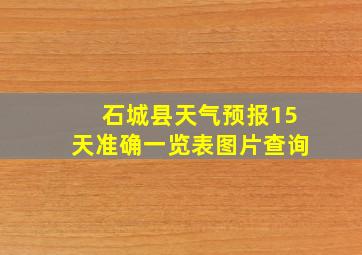 石城县天气预报15天准确一览表图片查询