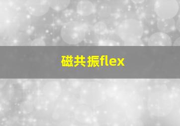 磁共振flex