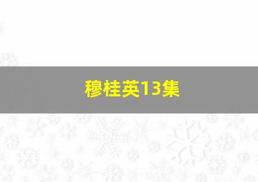 穆桂英13集