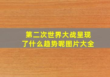 第二次世界大战呈现了什么趋势呢图片大全