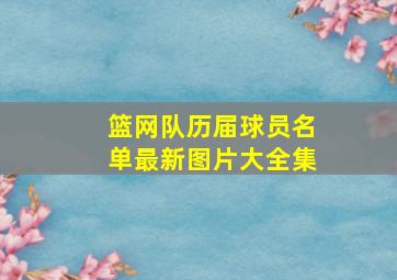 篮网队历届球员名单最新图片大全集