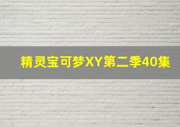 精灵宝可梦XY第二季40集