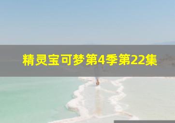 精灵宝可梦第4季第22集