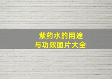 紫药水的用途与功效图片大全