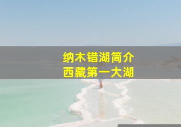 纳木错湖简介西藏第一大湖