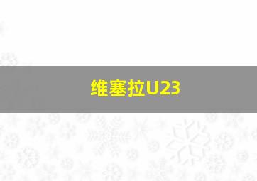 维塞拉U23