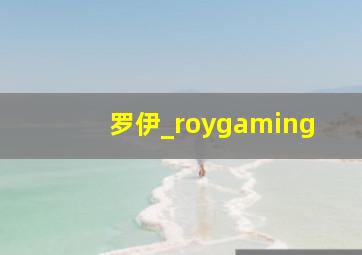 罗伊_roygaming