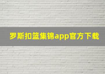 罗斯扣篮集锦app官方下载