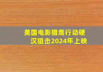 美国电影猎鹰行动硬汉狙击2024年上映