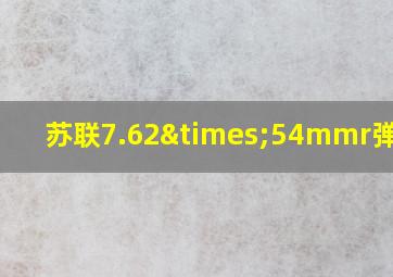 苏联7.62×54mmr弹种类