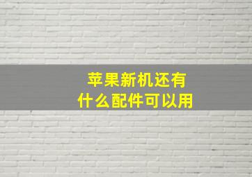 苹果新机还有什么配件可以用