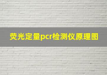 荧光定量pcr检测仪原理图