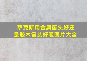 萨克斯用金属笛头好还是胶木笛头好呢图片大全