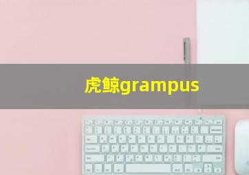 虎鲸grampus