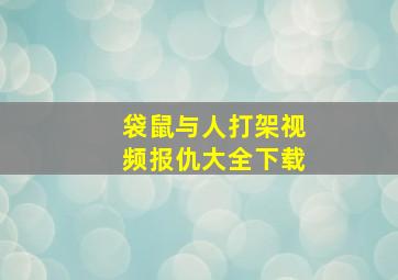 袋鼠与人打架视频报仇大全下载