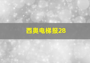 西奥电梯报28