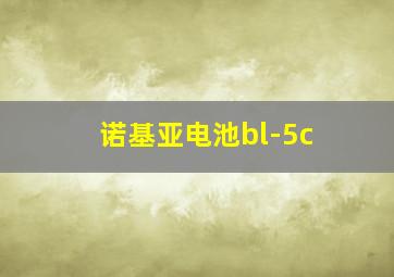 诺基亚电池bl-5c