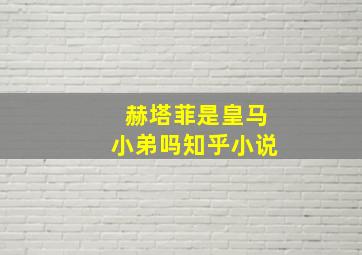 赫塔菲是皇马小弟吗知乎小说