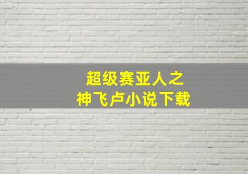 超级赛亚人之神飞卢小说下载