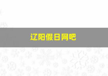 辽阳假日网吧