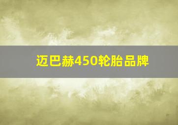 迈巴赫450轮胎品牌