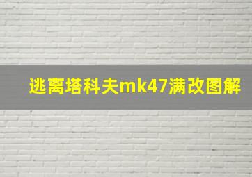 逃离塔科夫mk47满改图解