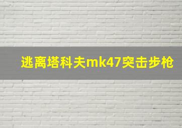 逃离塔科夫mk47突击步枪