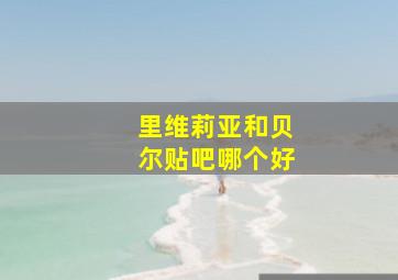 里维莉亚和贝尔贴吧哪个好