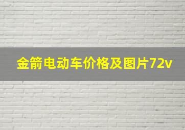 金箭电动车价格及图片72v