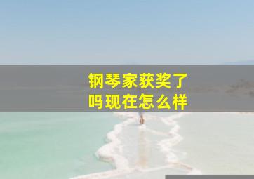 钢琴家获奖了吗现在怎么样