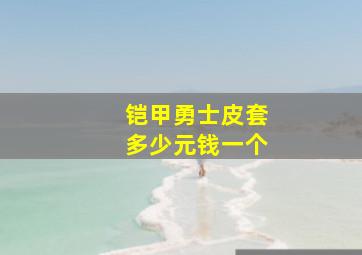 铠甲勇士皮套多少元钱一个