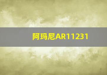 阿玛尼AR11231