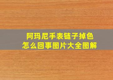 阿玛尼手表链子掉色怎么回事图片大全图解