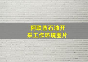 阿联酋石油开采工作环境图片