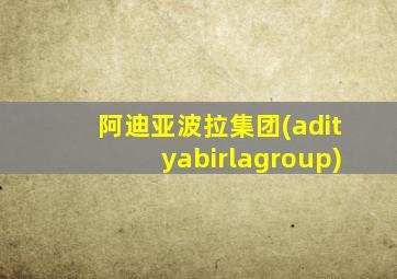 阿迪亚波拉集团(adityabirlagroup)