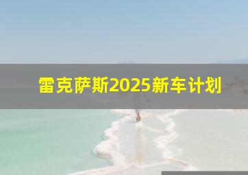 雷克萨斯2025新车计划