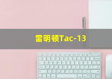 雷明顿Tac-13