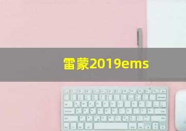 雷蒙2019ems