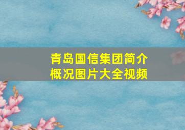 青岛国信集团简介概况图片大全视频