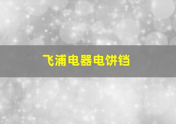 飞浦电器电饼铛