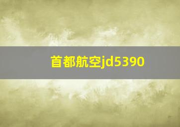 首都航空jd5390