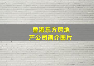 香港东方房地产公司简介图片